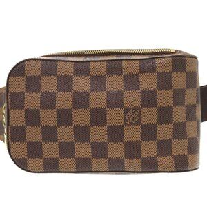 LOUIS VUITTON Brown Damier Hobo Bag